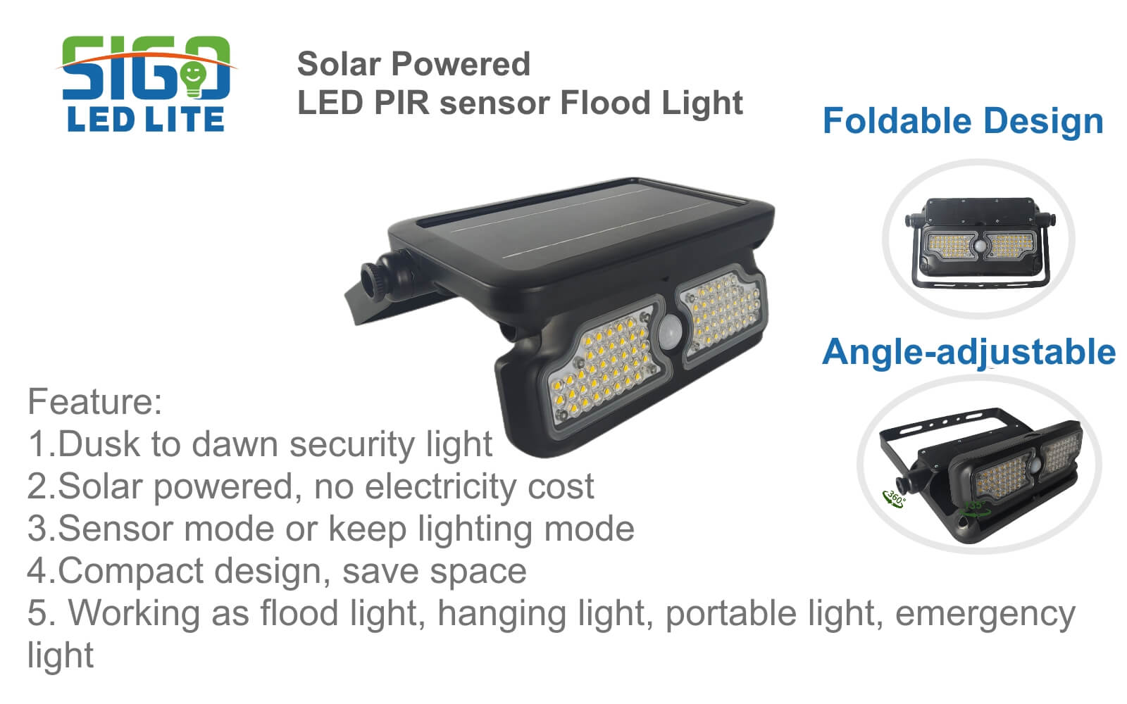 Solar Flood Lights with Motion Sensor Factory