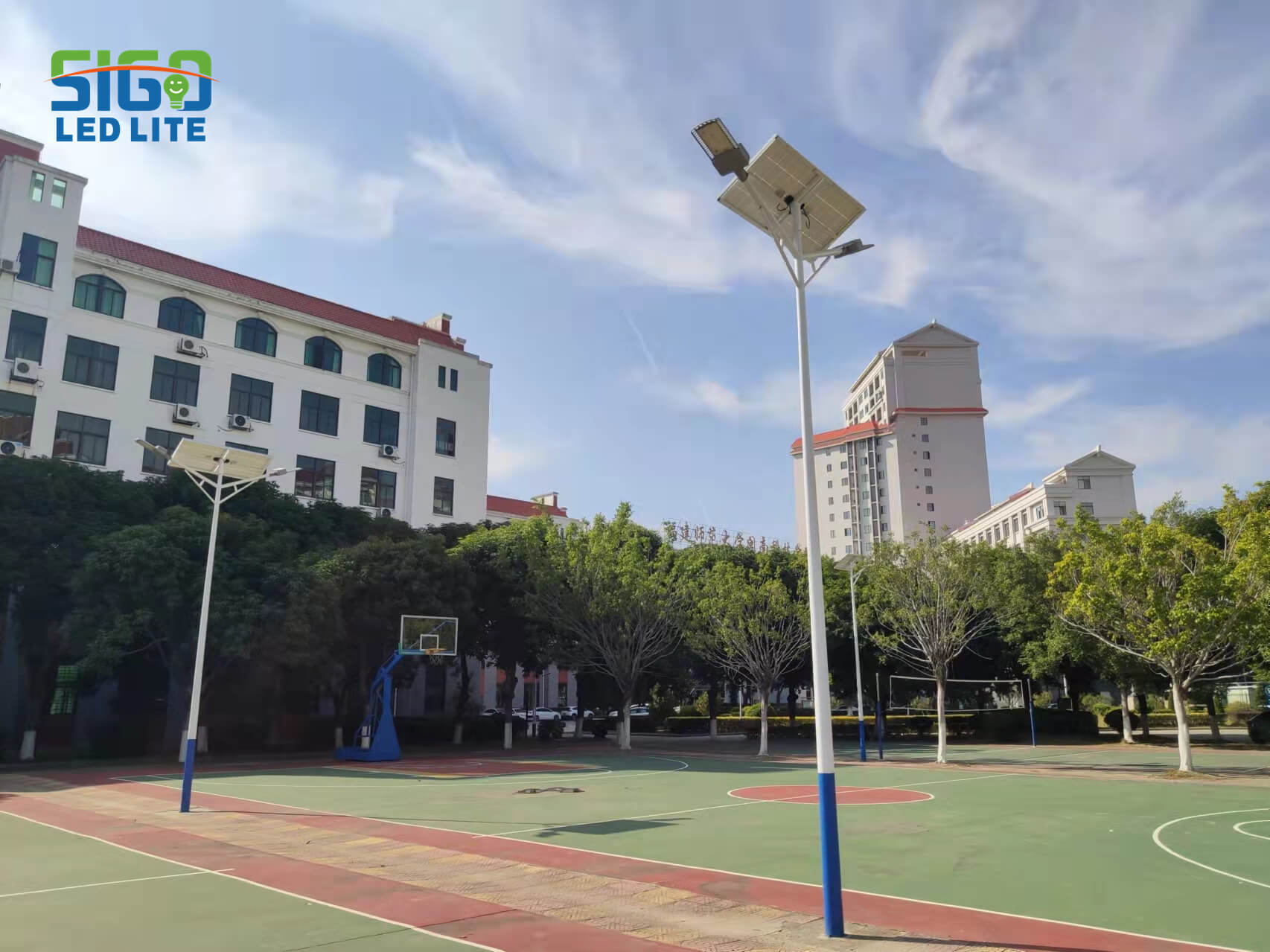 120W Solar LED Street Light