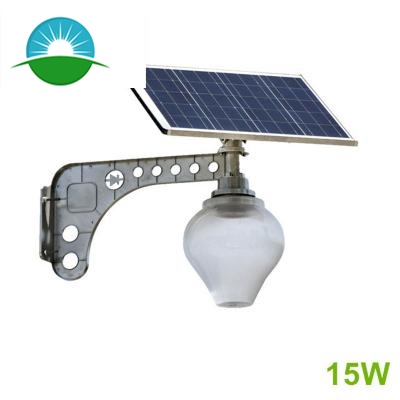 7-15W all in two fruit shape solar street light