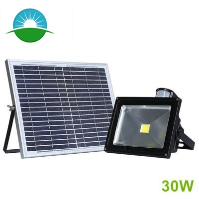 10-30W LED solar flood light