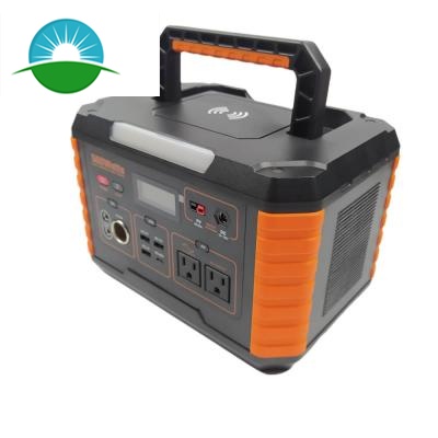 500W Off Grid Portable Power Station Camping Solar Generator