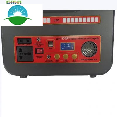 Portable Power Station 300W for Home Use Camping RV Travel