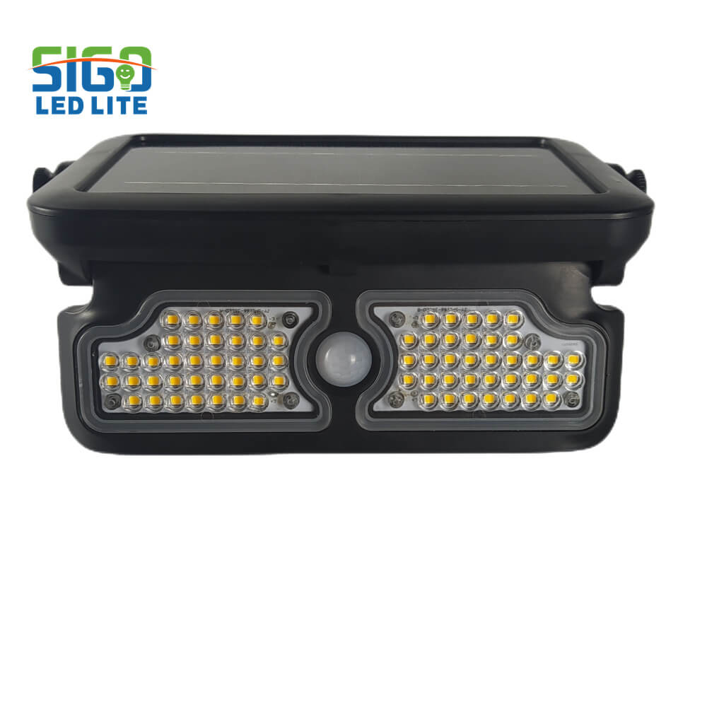 How long do solar flood lights stay on?